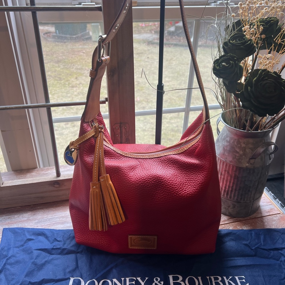 Dooney & Bourke Patterson Pebbled Leather Paige Sac Hobo